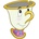 Cerda Хавлиена кърпа Cerdá Round Princess Chip towel - White (White)