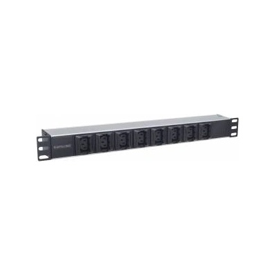 INTELLINET PDU distribution panel, 8x C13 socket, 1U stand, 2m detached cable, anti-fall