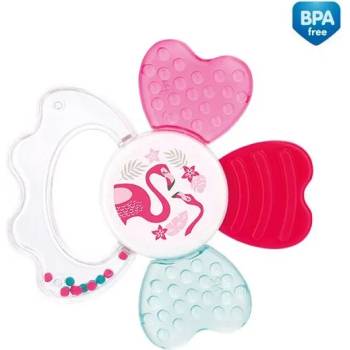 Image 1 of Canpol Дрънкалка Canpol - Фламинго, с водна чесалка (56/146_pin)