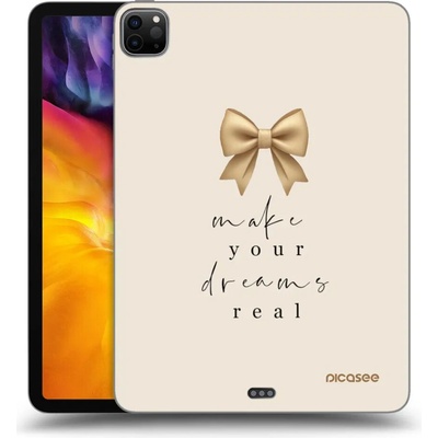 Picasee silikónový čierny obal pre Apple iPad Pro 11 2024 7.gen. Golden Dream