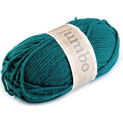 Pletací příze Jumbo 100 g Varianta: 10 (1105) zelená tmavá, Balení: 1 ks 40183/72741/179678