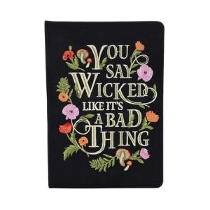 Wicked Embroidered Journal | Insight Editions (ISBN: 9798337401119)
