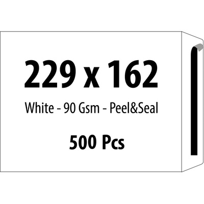 ZARFSAN Zrs самозалепващи пликове С5, 162х229 мм, (11201014)