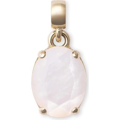 Daniel Wellington pozlacený přívěsek s perletí Mother of Pearl DW00401461