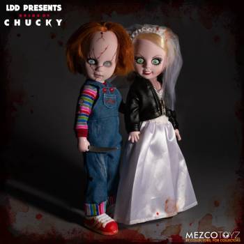 Living Dead Dolls статуетка (кукла) Living Dead Chucky & Tiffany Doll - MEZ94280