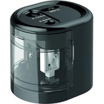 Rapesco Острилка Rapesco "PS12-USB", с два отвора, настолна, черна (IR1449) (IR1449)
