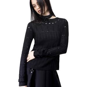 KILLSTAR дамски пуловер KILLSTAR - Webelia - Черен - KSRA012590