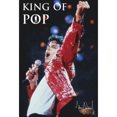 Plakát Michael Jackson King of Pop
