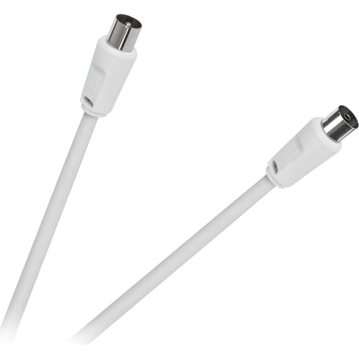 CABLETECH Koaxiálny kábel TV-VIDEO biely 5m HQ KPO2735F-5
