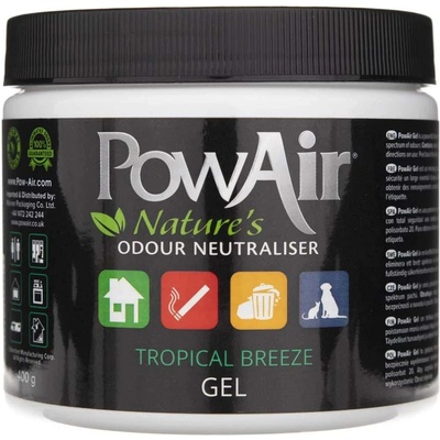 PowAir Gél na neutralizáciu zápachu Tropical Breeze 400 g