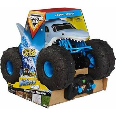Spinmaster Monster Jam Megalodon Storm světle modrá, 1:15