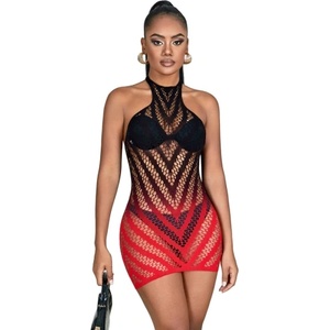 Q-Lingerie Омбре мрежеста рокля Paris Hollywood