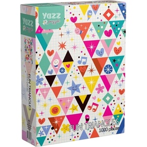 Yazz Пъзел Yazz Puzzle от 1000 части - Забавни триъгълници (3854)