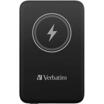Verbatim Външна батерия Charge 'n' Go, магнитна, 10000 mAh, Черен