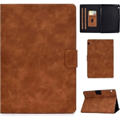 Vsetkonamobil 136484 LEATHERBOOK Puzdro pre tablet Huawei MediaPad T5 10" hnedé