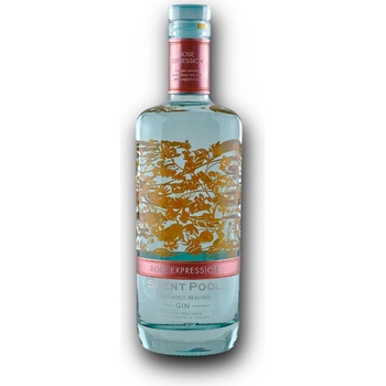 Silent Pool Rose Expression Gin 43% 0,7 l (čistá fľaša)