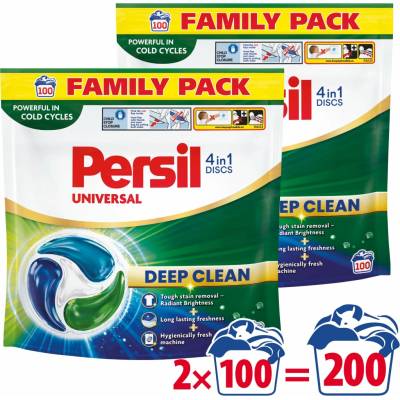 Persil Universal Deep Clean 4v1 prací kapsle 2 x 100 PD