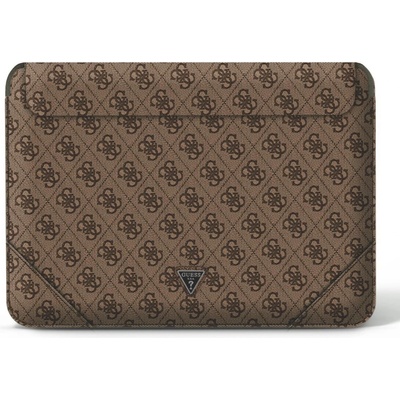Guess PU 4G Triangle Metal Logo 3666339039967 hnědá