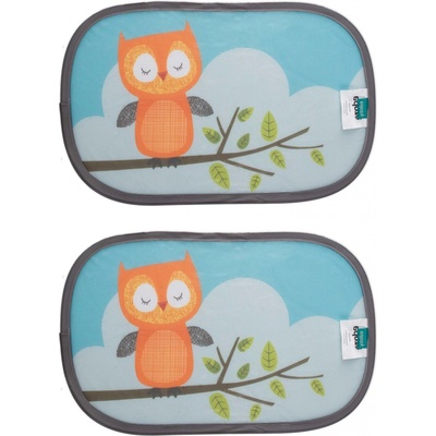 ZOPA Slnečná clona do auta zvieratka Owl