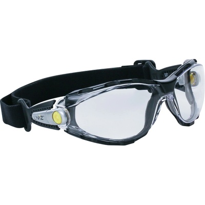 Delta Plus Delta pacaya clear strap lyviz / Предпазни очила с подвижна вложка, визьор и олеохидрофобно покритие - прозрачни, регулируеми (pacaylvstin)