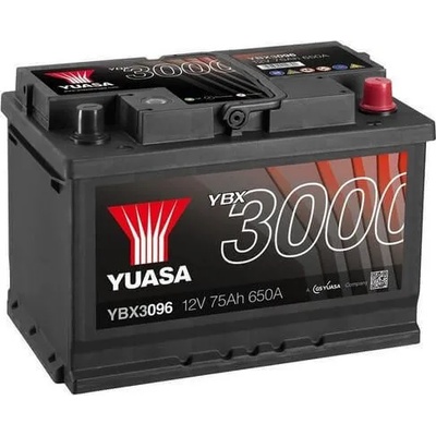 YUASA 75Ah 650A right+ (YBX3096)