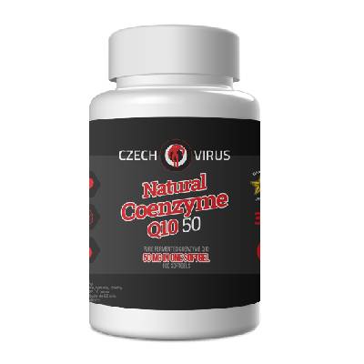 Czech Virus Natural Coenzyme Q10 100 kaps