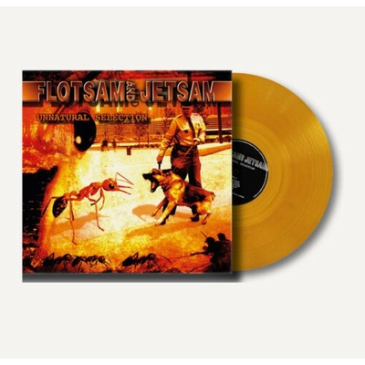 Flotsam And Jetsam - Unnatural Selection Orange Crystal Vinyl LP