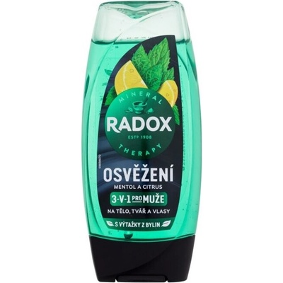 Radox Refreshment Menthol And Citrus 3-in-1 Shower Gel 450 ml