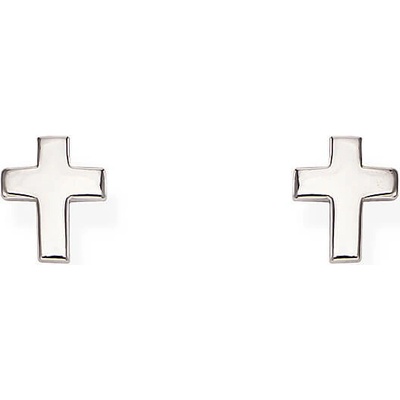 Amen elegantní stříbrné ve tvaru křížků Cross ORCROB