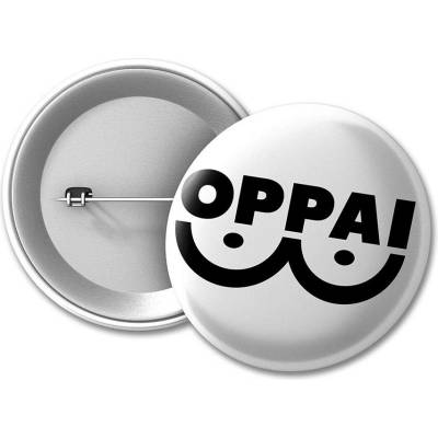 One Punch Man placka Oppai 50 mm