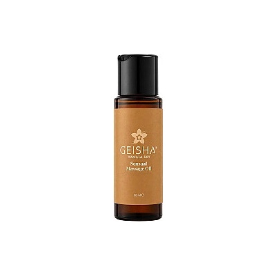 Geisha Sensual Massage Oil Vanilla Sky 50 ml vanilkový masážny olej