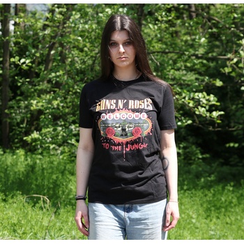 ROCK OFF Дамска тениска Guns N' Roses - Welcome To The Jungle - ROCK OFF - GNRTS28-1LB