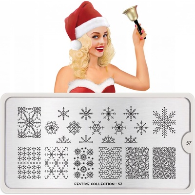 Image destička MoYou Festive 57