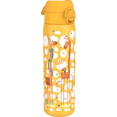 Ion8 Leak Proof nerezová láhev Giraffes 600 ml