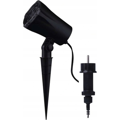 Emos DCPC02 LED vánoční dekorativní projektor vločky IP44 bílá