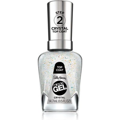Sally Hansen Miracle Gel гел лак за нокти без използване на UV/LED лампа цвят Crystal 14.7ml