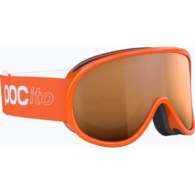 Детски скиорски очила POC POCito Retina Jr S2 fluorescent orange/partly sunny light orange
