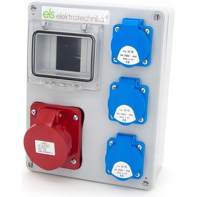 Rozvodnice ELS Elektrotechnika 230 V IP44 16 A