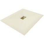Mexen Hugo правоъгълна душ-корито SMC 120 x 100 см, бежово, маска златна - 42691012-G (42691012-G)