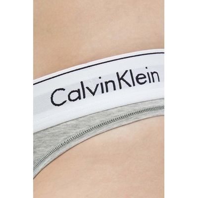 Бикини тип бразилиана Calvin Klein Underwear в сиво 000QF5981E (000QF5981E.9BYY)