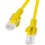 Lanberg Пач кабел Lanberg PCU6-10CC-0050-Y, U/UTP, cat. 6, 0.5м, жълт
