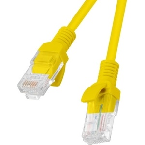 Lanberg Пач кабел Lanberg PCU6-10CC-0050-Y, U/UTP, cat. 6, 0.5м, жълт