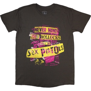 Sex Pistols NMTB Text Overlay Charcoal Grey M Риза (SPTS61MC02)