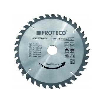 PROTECO pilový kotouč s SK plátky 125x1,8x22,2mm