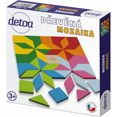 Dřevěná mozaika
