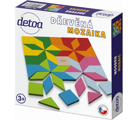 Dřevěná mozaika