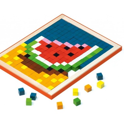 CUBIKA 14927 Pixel VI sladkosti dřevěná mozaika