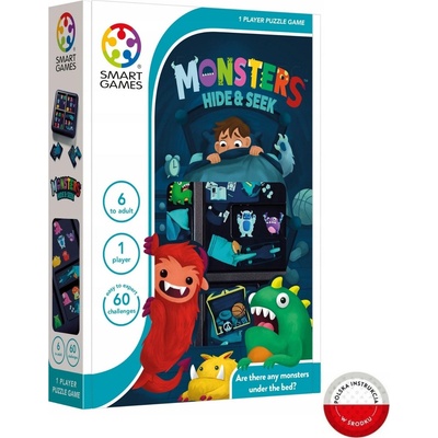 Iuvi SmartGames Monsters Hide & Seek Кутия пъзел (425316) (425316)