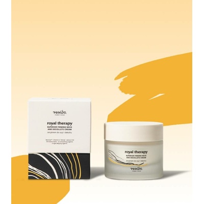 Resibo přírodní zpevňující krém na dekolt a krk Royal Therapy 50 ml