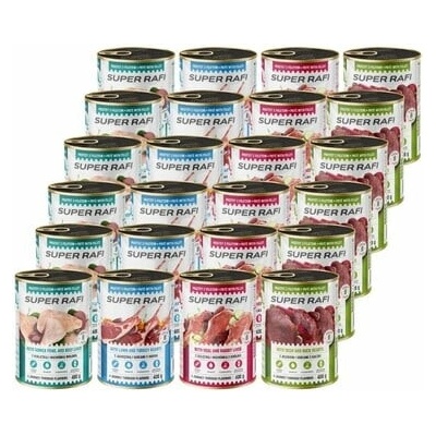 Super Rafi Mix príchutí 24 x 400 g
